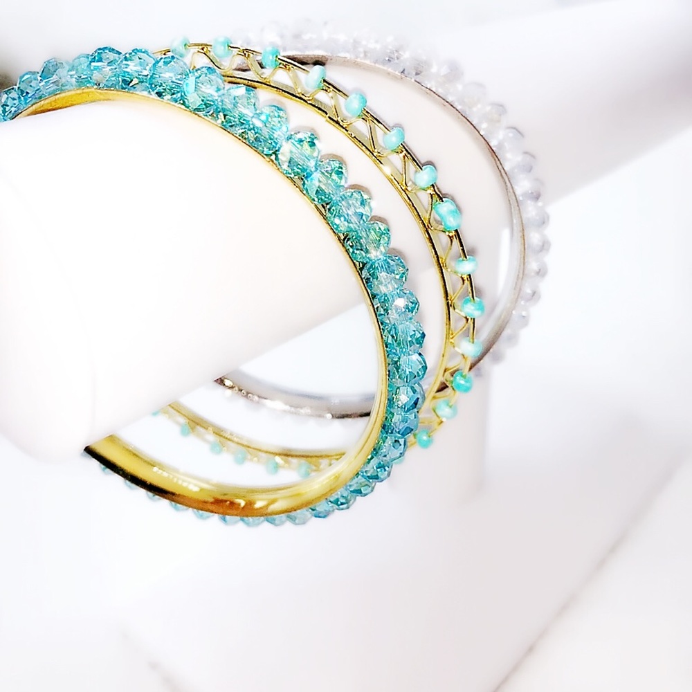 Dainty beaded bracelets
